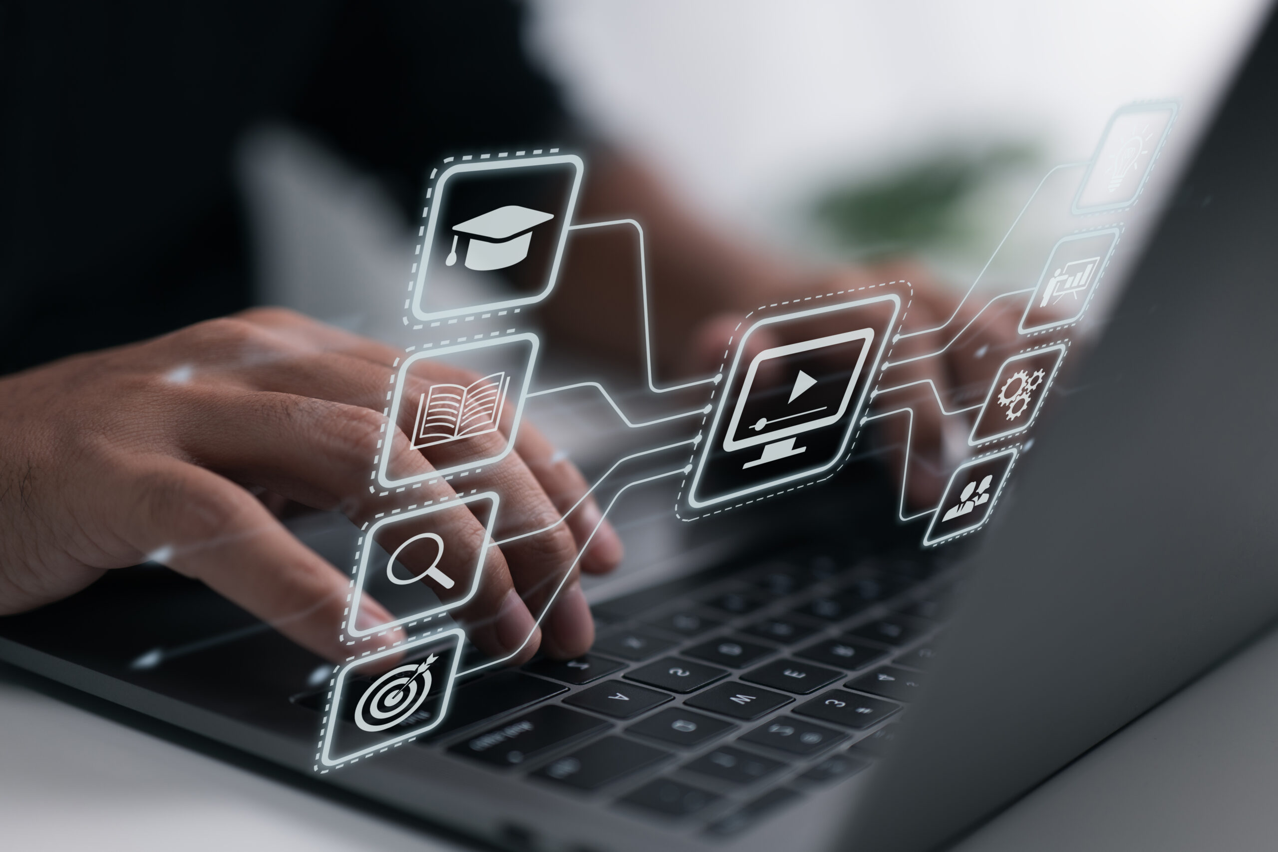 Cybersecurity concept visual