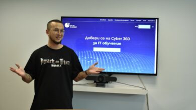 Simeon Nguen presenting